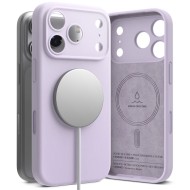 Силиконов кейс с MagSafe за iPhone 17 Pro Max от Ringke Silicone Magnetic - Light Purple