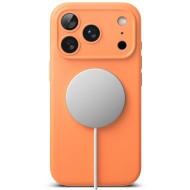 Силиконов кейс с MagSafe за iPhone 17 Pro Max от Ringke Silicone Magnetic - Tangerine