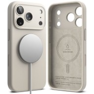 RINGKE SILICONE MAGNETIC MAGSAFE IPHONE 17 PRO STONE