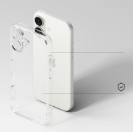 Удароустойчив твърд кейс за iPhone 17 от Ringke Fusion - Clear