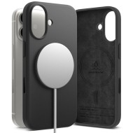 Силиконов кейс с MagSafe за iPhone 17 от Ringke Silicone Magnetic - Black