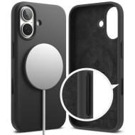 Силиконов кейс с MagSafe за iPhone 17 от Ringke Silicone Magnetic - Black
