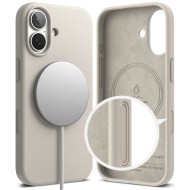 Силиконов кейс с MagSafe за iPhone 17 от Ringke Silicone Magnetic - Stone