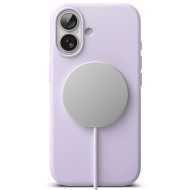 Силиконов кейс с MagSafe за iPhone 17 от Ringke Silicone Magnetic - Light Purple
