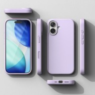 Силиконов кейс с MagSafe за iPhone 17 от Ringke Silicone Magnetic - Light Purple