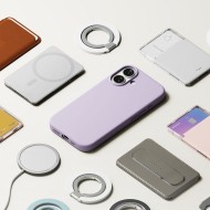 Силиконов кейс с MagSafe за iPhone 17 от Ringke Silicone Magnetic - Light Purple