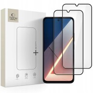 2 x Стъклен протектор за дисплей на Xiaomi Poco M7 от Tech-Protect Glass Fit+ - Black