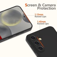 Силиконов кейс за Samsung Galaxy A17 (4G/5G) от Tech-Protect Icon - Black
