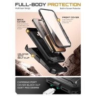 360 градусов калъф за iPhone 17 Supcase Unicorn Beetle Pro - Black