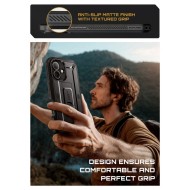 360 градусов калъф за iPhone 17 Supcase Unicorn Beetle Pro - Black