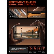 Удароустойчив кейс с MagSafe и стойка за iPhone 17  от Supcase UB Grip Mag - Black