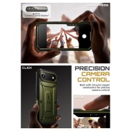 360 градусов калъф за iPhone 17 Air Supcase Unicorn Beetle Pro - Guldan
