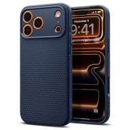 Силиконов кейс за iPhone 17 Pro Max от Spigen Liquid Air - Navy Blue