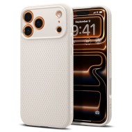 Силиконов кейс за iPhone 17 Pro Max от Spigen Liquid Air - Natural Titanium
