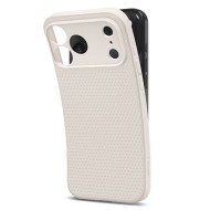 Силиконов кейс за iPhone 17 Pro Max от Spigen Liquid Air - Natural Titanium