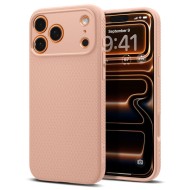 Силиконов кейс за iPhone 17 Pro Max от Spigen Liquid Air - Rose Titanium