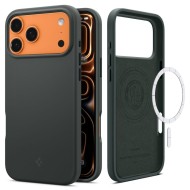 Силиконов кейс с МagSafe за iPhone 17 Pro Max от Spigen Fit - Abyss Green