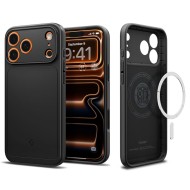 Тънък кейс с MagSafe за iPhone 17 Pro Max от Spigen Thin Fit Mag - Black