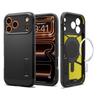  Удароустойчив кейс с MagSafe за iPhone 17 Pro Max от Spigen Tough Armor T Mag - Black