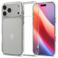 Удароустойчив кейс за iPhone 17 Pro Max от Spigen Ultra Hybrid - Crystal Clear