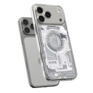 Удароустойчив кейс с MagSafe за iPhone 17 от Spigen Ultra Hybrid - Zero One White