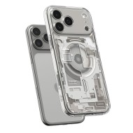 Удароустойчив кейс с MagSafe за iPhone 17 Pro Max от Spigen Ultra Hybrid - Zero One Natural Titanium