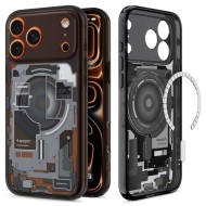 Удароустойчив кейс с MagSafe за iPhone 17 Pro Max от Spigen Ultra Hybrid - Zero One Black