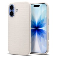 Силиконов кейс за iPhone 17 от Spigen Liquid Air - Natural Titanium
