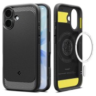 SPIGEN RUGGED ARMOR MAG MAGSAFE IPHONE 17 MATTE BLACK