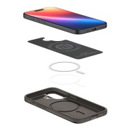 Тънък кейс с MagSafe за iPhone 17 от Spigen Thin Fit Mag - Gunmetal