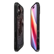 Удароустойчив кейс с MagSafe за iPhone 17 от Spigen Ultra Hybrid - Zero One Black