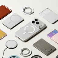 Удароустойчив твърд кейс с MagSafe за iPhone 17 Pro Max от Ringke Fusion Magnetic - Clear