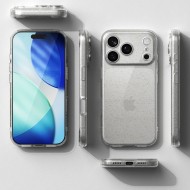 Тънък силиконов кейс за iPhone 17 Pro от Ringke Air - Glitter Clear