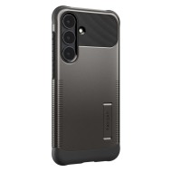 Удароустойчив кейс с MagSafe за Samsung Galaxy S25 FE от Spigen Slim Armor Mag - Gunmetal