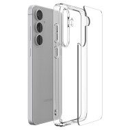 Удароустойчив кейс за Samsung Galaxy S25 FE от Spigen Ultra Hybrid - Crystal Clear
