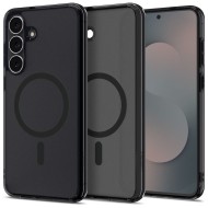 Удароустойчив кейс с MagSafe пръстен за Samsung Galaxy S25 FE от Spigen Ultra Hybrid Mag - Frost Black