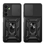 Удароустойчив калъф за Samsung Galaxy A17 4G / 5G от Tech-Protect CamShield Pro - Черен