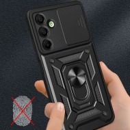 Удароустойчив калъф за Samsung Galaxy A17 4G / 5G от Tech-Protect CamShield Pro - Черен