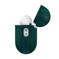 Твърд, текстилен калъф за Apple AirPods Pro 3 от Spigen Urban Fit - Midnight Green