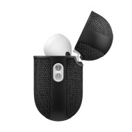 Твърд, текстилен калъф за Apple AirPods Pro 3 от Spigen Urban Fit - Black