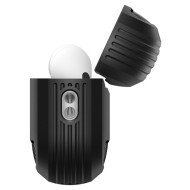 Удароустойчив силиконов калъф за Apple AirPods Pro 3 от Spigen Rugged Armor - Matte Black