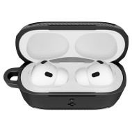 Удароустойчив силиконов калъф за Apple AirPods Pro 3 от Spigen Rugged Armor - Matte Black