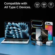 SPIGEN EB6010AC ESSENTIAL TYPE-C CABLE 60W 100CM WHITE