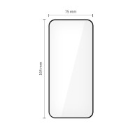SZKŁO HARTOWANE TECH-PROTECT GLASS FIT+ 2-PACK XIAOMI REDMI 15 4G / 5G BLACK