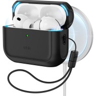360 градусов калъф за слушалки с MagSafe за Apple AirPods Pro 3 от ESR Orbit Halolock - Black