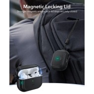 360 градусов калъф за слушалки с MagSafe за Apple AirPods Pro 3 от ESR Orbit Halolock - Black