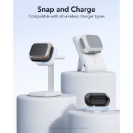 360 градусов калъф за слушалки с MagSafe за Apple AirPods Pro 3 от ESR Orbit Halolock - Black