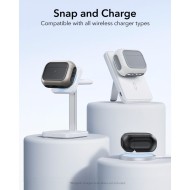 360 градусов калъф за слушалки с MagSafe за Apple AirPods Pro 3 от ESR Orbit Halolock - Titanium
