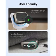 360 градусов калъф за слушалки с MagSafe за Apple AirPods Pro 3 от ESR Orbit Halolock - Titanium