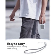 360 градусов калъф за слушалки с MagSafe за Apple AirPods Pro 3 от ESR Orbit Halolock - White